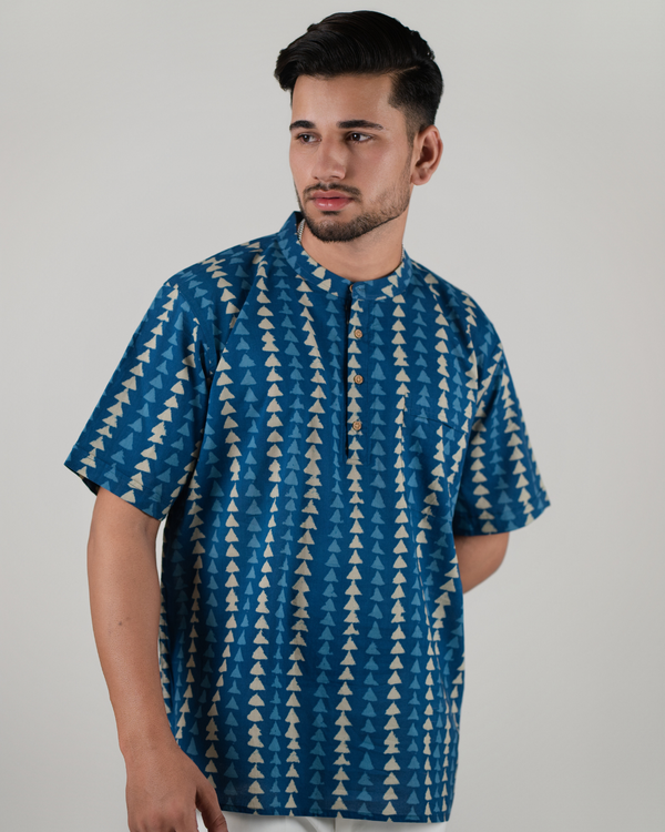 Imperial Abstract Printed Bushirt for Men